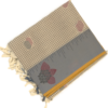 39 PURE COTTON SAREE - Grey Beige