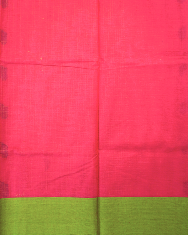 41 PURE COTTON SAREES - Coral Pink