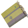 5 PURE COTTON SAREE - Olive Green