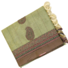 PURE COTTON SAREES - Sage Green