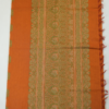 PURE COTTON SAREES - Rust Orange