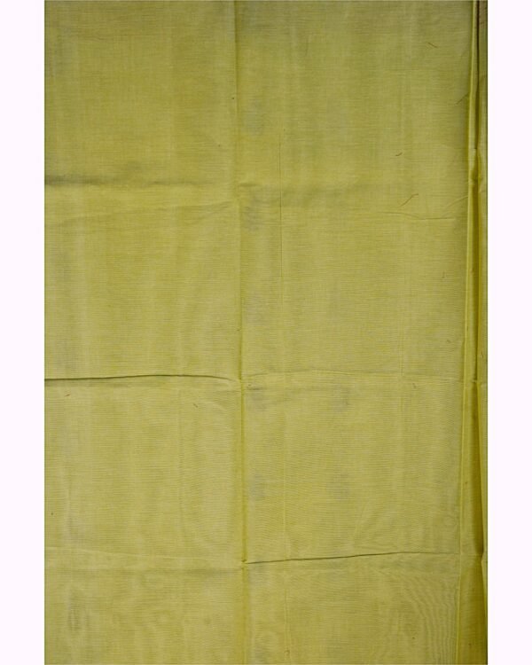 PURE COTTON SAREE - Pistachio Green