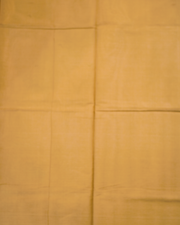 70 PURE COTTON SAREE - Mustard Sandalwood
