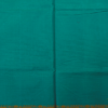 PURE COTTON SAREES - Teal Green