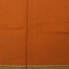 PURE COTTON SAREES - Rust Orange