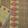 C03 PURE COTTON SAREES - Light Olive Green