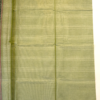 C04 PURE COTTON SAREES - Light Olive Green