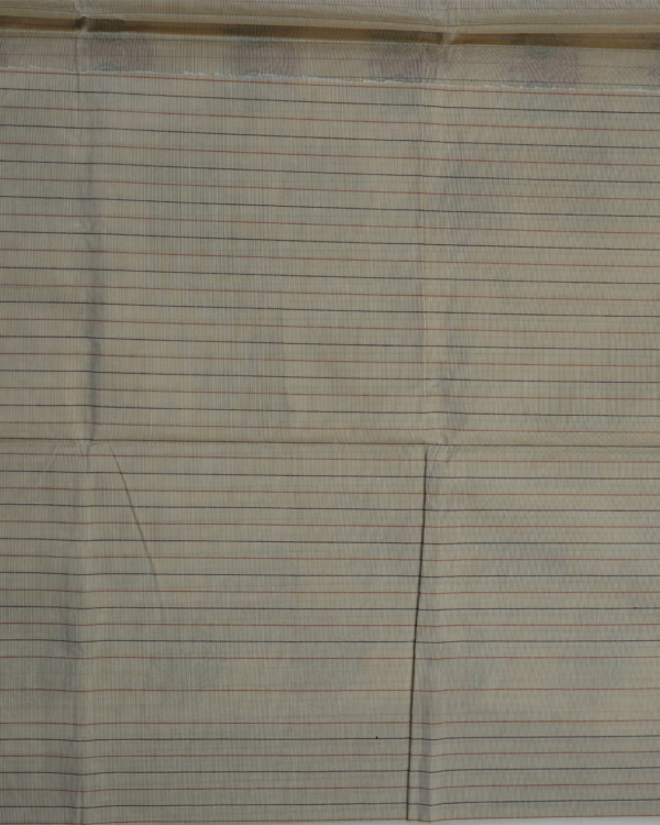 C2-5 PURE COTTON SAREES - HALF WHITE