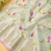 NETTED KOTA SAREES - Pastel Mint Green