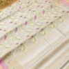 NETTED KOTA SAREES - Pastel Mint Green