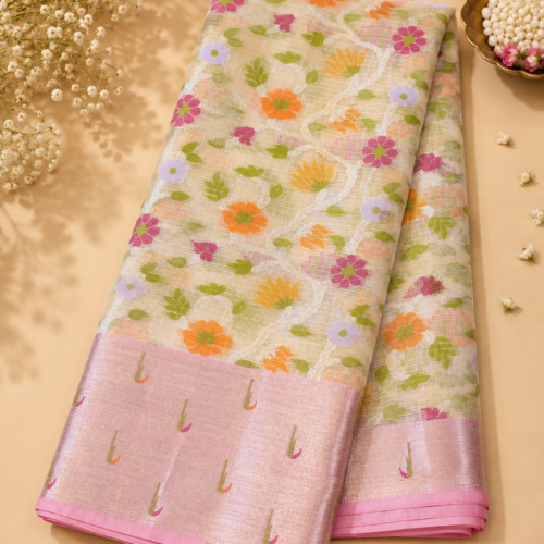 ChatGPT Image Sep 1, 2026, 11_08_27 AM NETTED KOTA SAREES - HALF WHITE