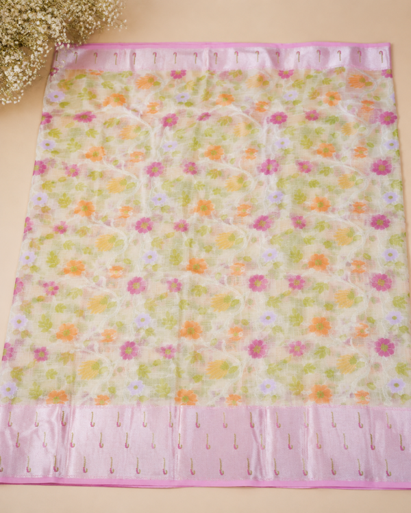 ChatGPT Image Sep 1, 2026, 11_46_55 AM NETTED KOTA SAREES - HALF WHITE