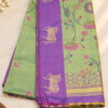 PICHWAI SEMI SILK - Parrot Green