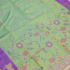 PICHWAI SEMI SILK - Parrot Green