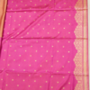 Pichwai Semi Silk - Peach Pink