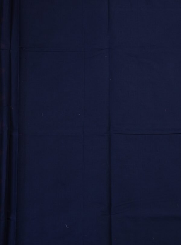 PURE COTTON SAREES - Deep Midnight Blue