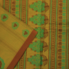 PURE COTTON SAREE - Mustard Yellow