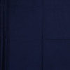 PURE COTTON SAREE - Midnight Navy Blue with Steel Grey & Magenta Pink