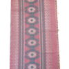 T5 PURE COTTON SAREE - Dusty Rose Pink with Mauve & Wine
