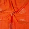 SOFT SILK SAREE - Bright Orange