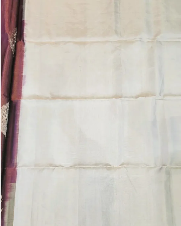TA10 SOFT SILK SAREE - Wine Purple