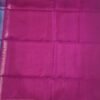 SOFT SILK SAREES - Teal Green with Magenta Pink & Gold