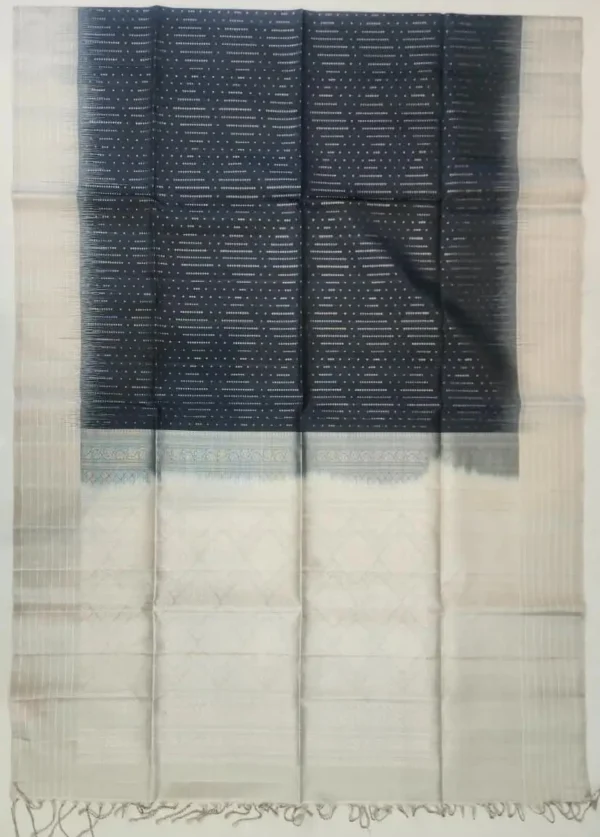SOFT SILK SAREE - BLACK