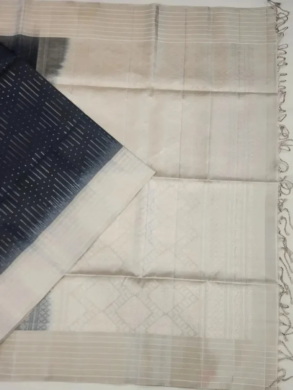 SOFT SILK SAREE - BLACK