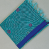 TAMIL13 PURE COTTON - Aqua Blue