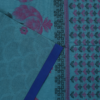 TAMIL15 PURE COTTON - Aqua Blue