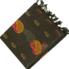 TN1 PURE COTTON SAREE - CHARCOAL BROWN