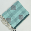 PURE COTTON SAREE - Pastel Aqua Blue