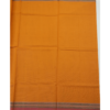 Untitled-1.png4 PURE COTTON SAREE - Bright Orange with Dusty Rose Pink