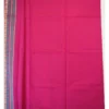 Untitled-12 PURE COTTON SAREES - Magenta Pink with Orange & Antique Gold