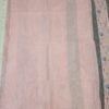 ta17 COTTON SAREES - Peach Pink with Grey and Multicolour Floral Print