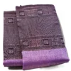Kanchipuram silks - Lavender Purple with Deep Wine & Silver Zari