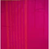 124 CHETTINAD COTTON SAREES - Rani Pink with Purple, Green & Antique Gold
