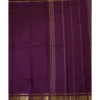 CHETTINAD COTTON SAREES - Wine Purple with Antique Gold