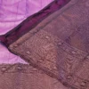 Kanchipuram silks - Lavender Purple with Deep Wine & Silver Zari