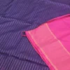 SOFT SILK SAREE - Magenta Pink with Navy Blue & Antique Gold