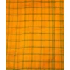 CHETTINAD COTTON SAREE - Mustard Yellow with Olive Green
